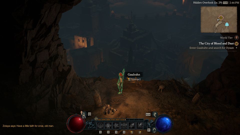 Diablo 4: The City Of Blood And Dust Walkthrough