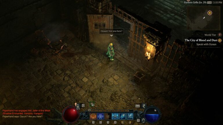 Diablo 4: The City Of Blood And Dust prison location