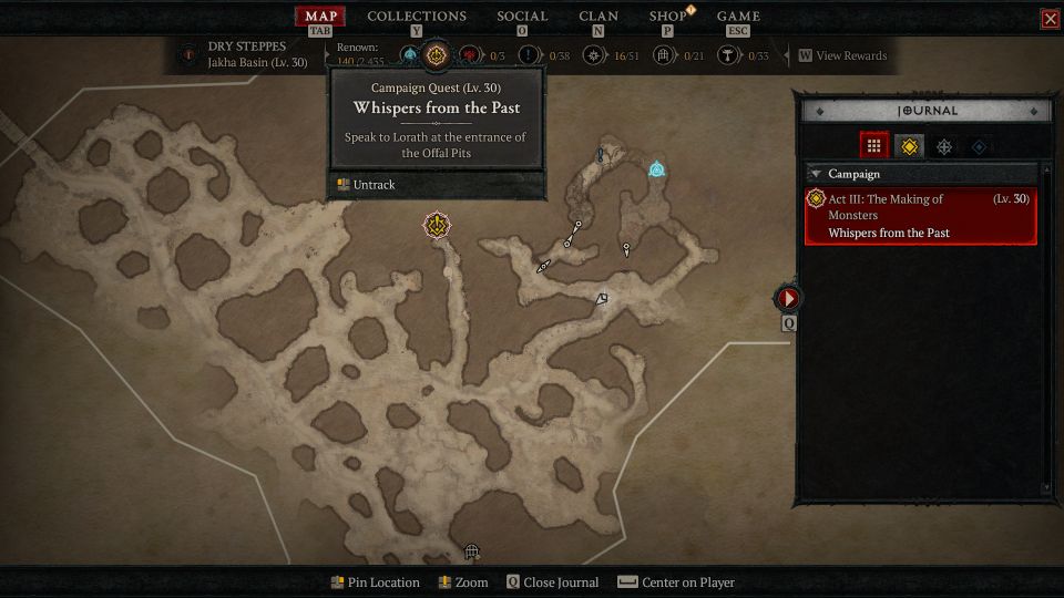 Diablo 4: Whispers From The Past Walkthrough & Guide
