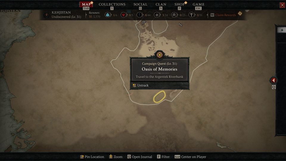 Diablo 4: Oasis Of Memories tips