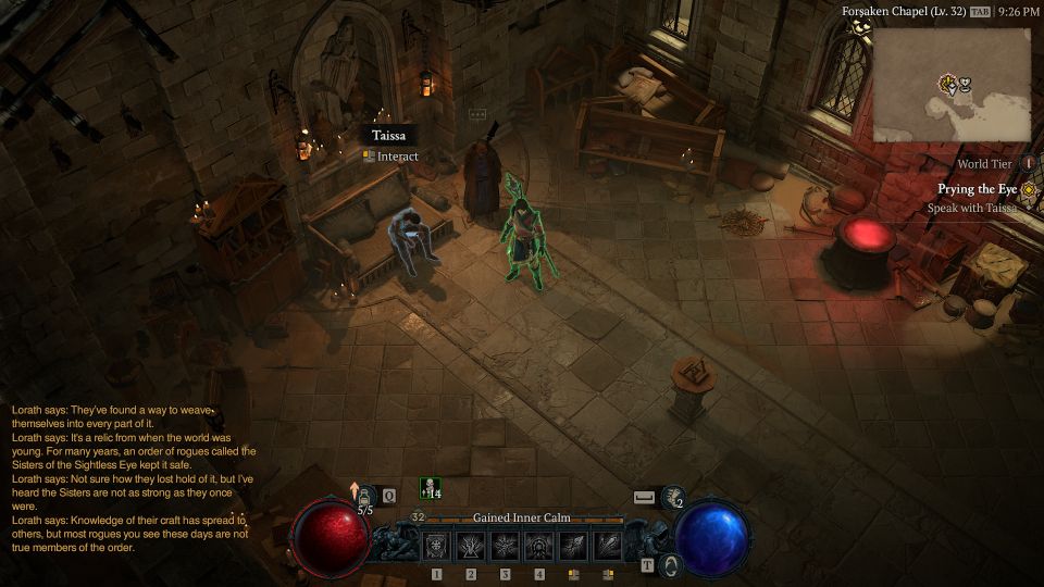 Diablo 4: Prying The Eye