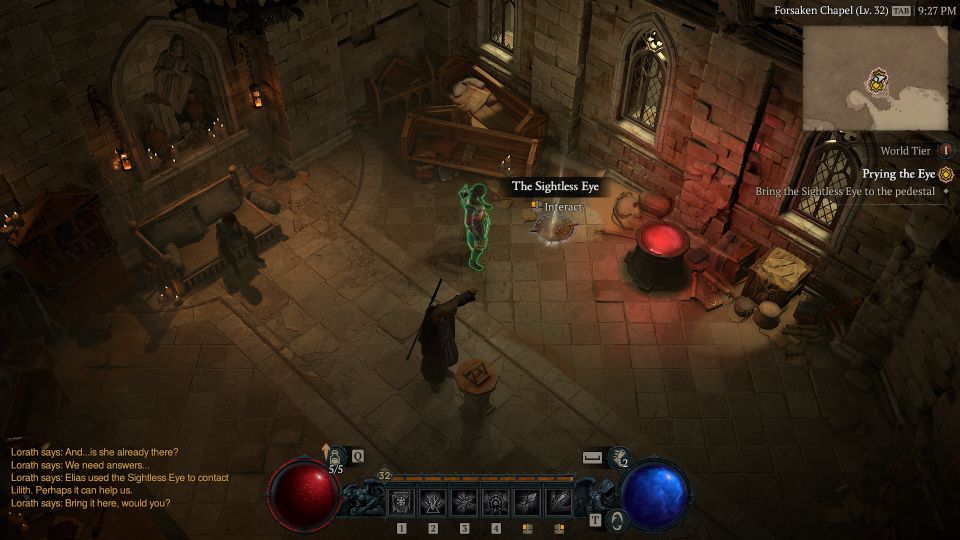 Diablo 4: Prying The Eye quest Walkthrough & Guide