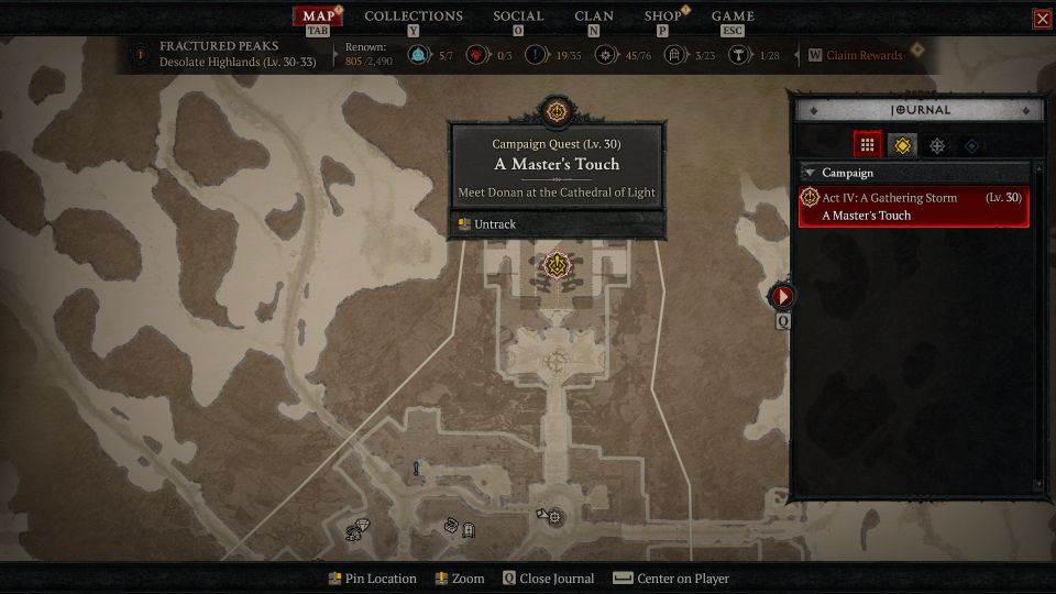 Diablo 4: A Master's Touch Walkthrough & Guide