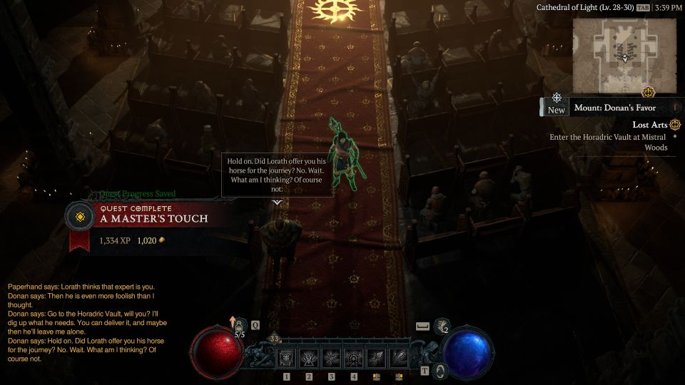Diablo 4: A Master's Touch wiki