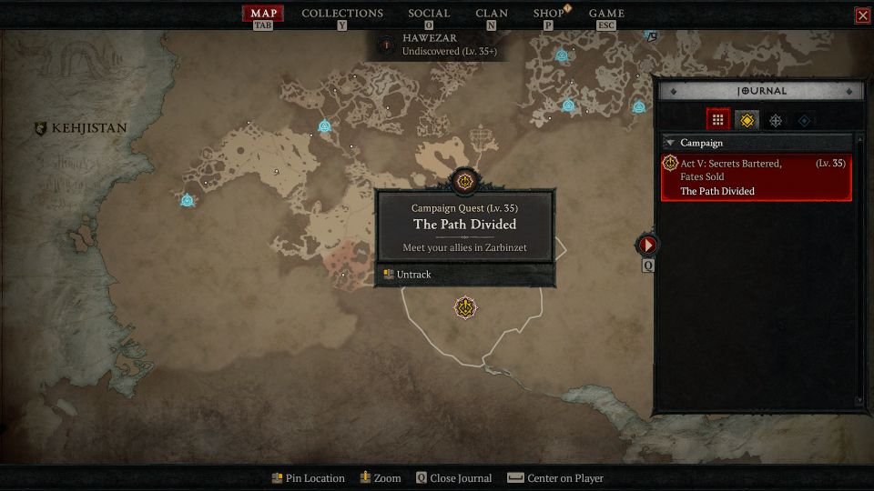 Diablo 4: The Path Divided Quest Walkthrough