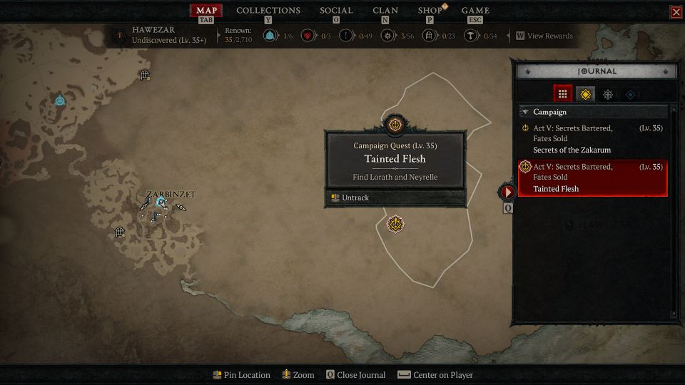 Diablo 4: Tainted Flesh Quest Walkthrough & Guide