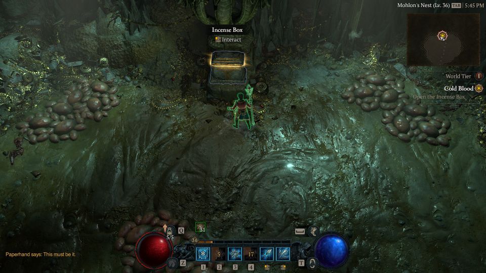 Diablo 4: Cold Blood Quest
