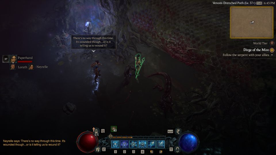 Diablo 4: Dirge Of The Mire