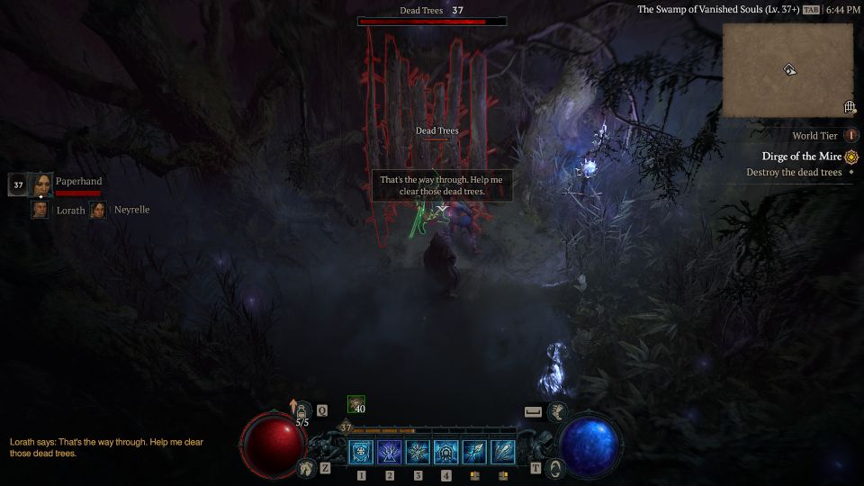 Diablo 4: Dirge Of The Mire Quest guide