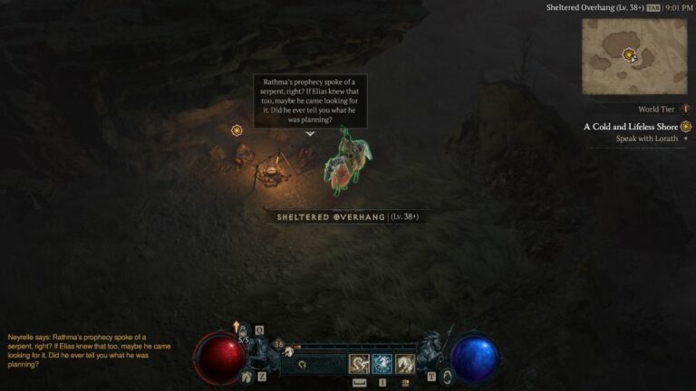 Diablo 4: A Cold And Lifeless Shore guide