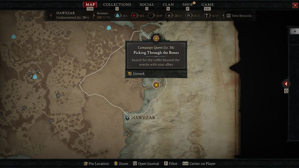 Diablo 4: Picking Through The Bones Quest Walkthrough