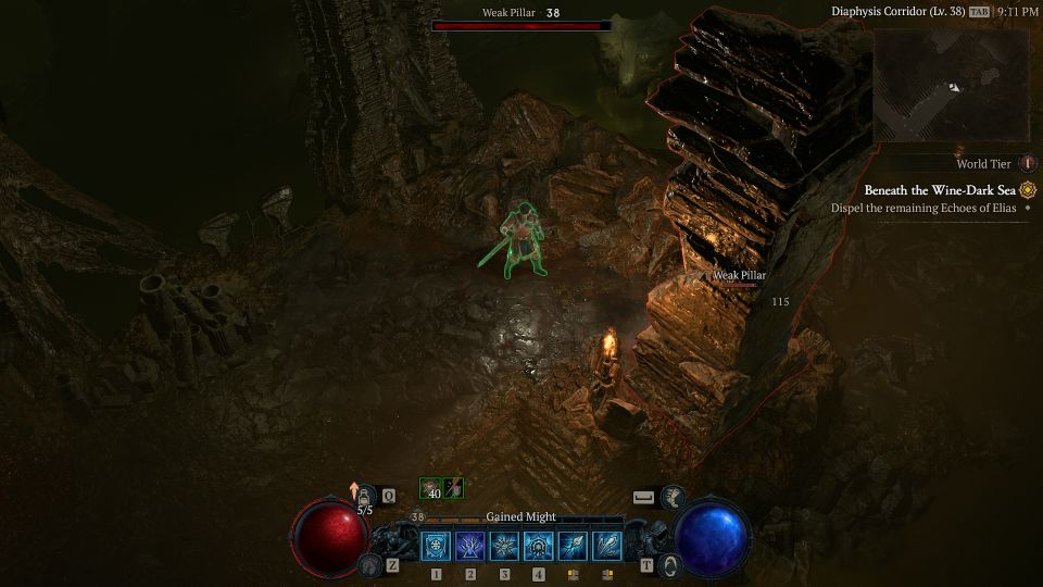 How to get across the flooded gap in Beneath the Wine-Dark Sea in Diablo 4