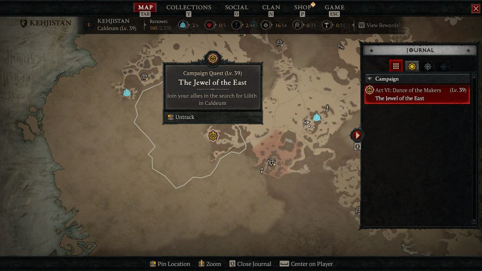 Diablo 4: The Jewel Of The East Quest Walkthrough