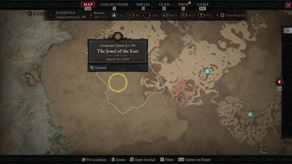 Diablo 4: The Jewel Of The East Quest guide