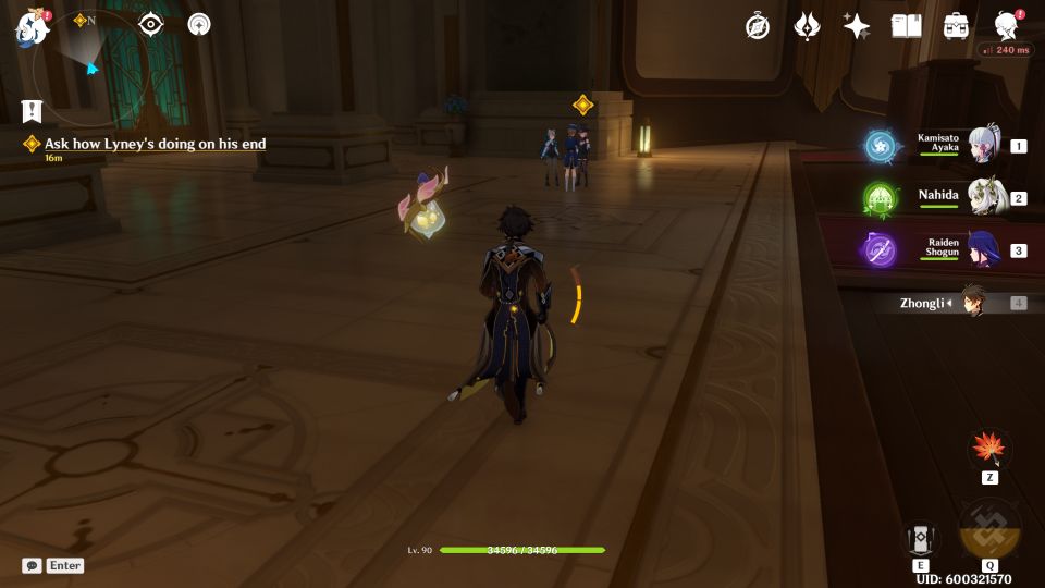 Genshin Impact: Lies Cast Shadows Under Gathered Lights quest