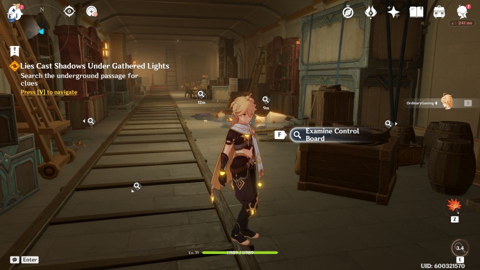 Genshin Impact: Lies Cast Shadows Under Gathered Lights quest Walkthrough