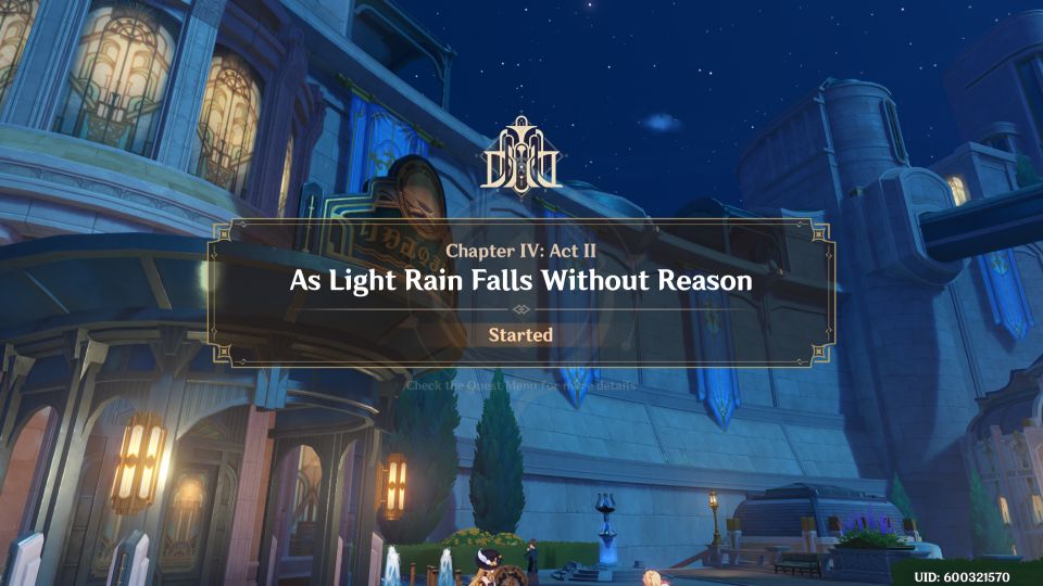 Genshin Impact: Like The Faint Moonlight Of Yesteryear guide