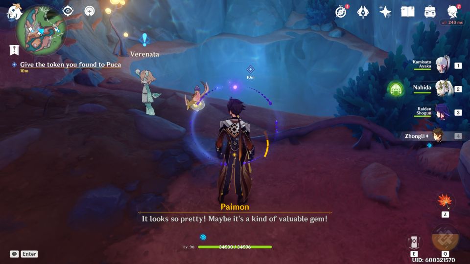 Genshin Impact: Strange Stone Chronicle quest