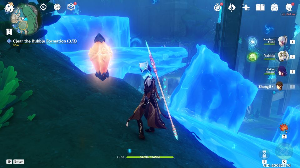Genshin Impact: The Narzissenkreuz Adventure Walkthrough - how to solve puzzle