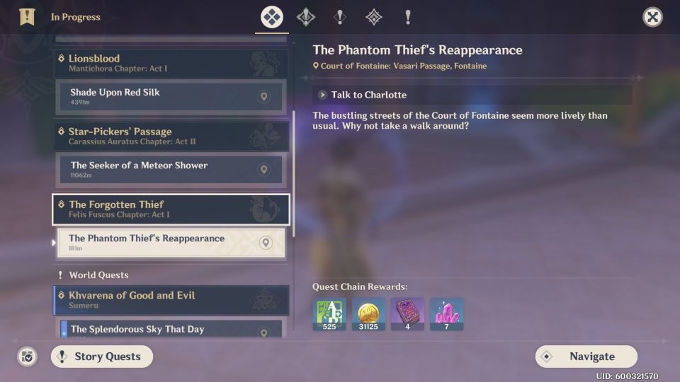 Genshin Impact: The Forgotten Thief Walkthrough & Guide