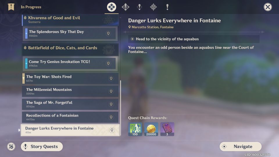 Genshin Impact: Danger Lurks Everywhere In Fontaine guide