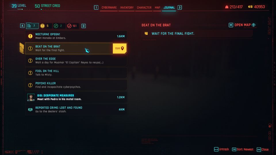 Cyberpunk 2077: Beat On The Brat (Final)