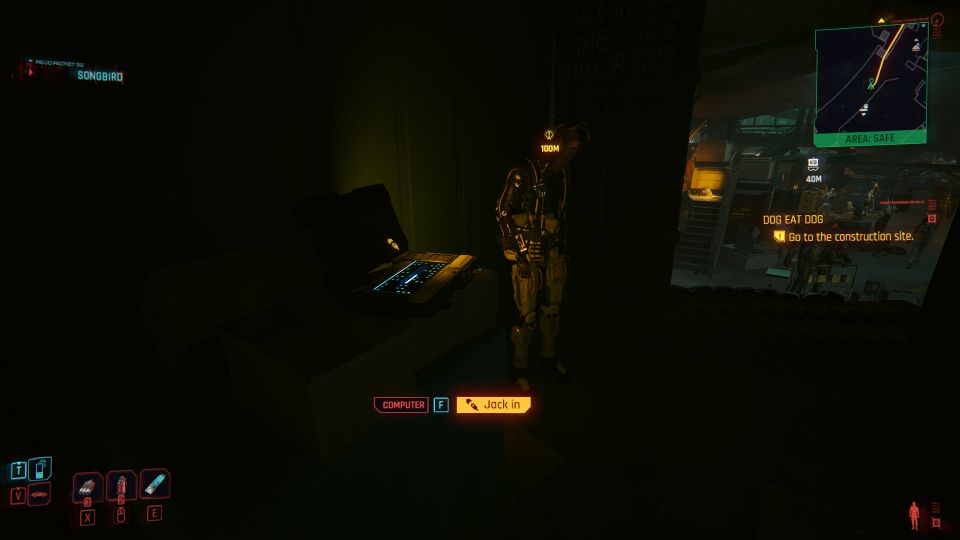 Cyberpunk 2077: 1R-ONC-LAD guide - location 4