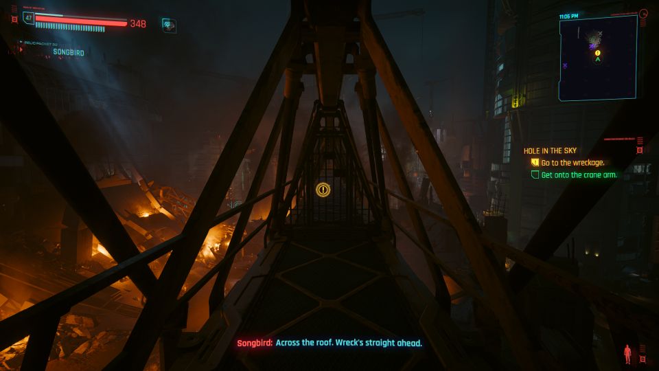 Cyberpunk 2077: Hole In The Sky Walkthrough