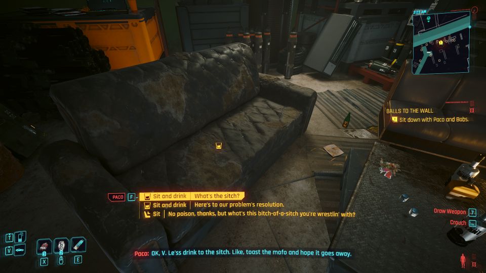 Cyberpunk 2077: Balls To The Wall Walkthrough