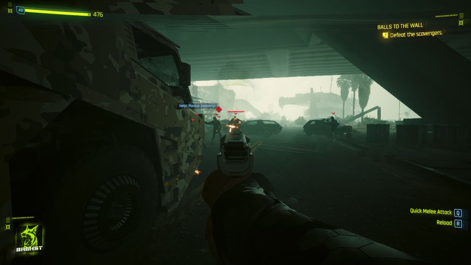 Cyberpunk 2077: Balls To The Wall Mission wiki