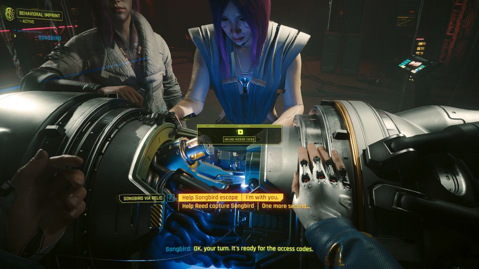 Cyberpunk 2077: Firestarter Mission - help reed or somi