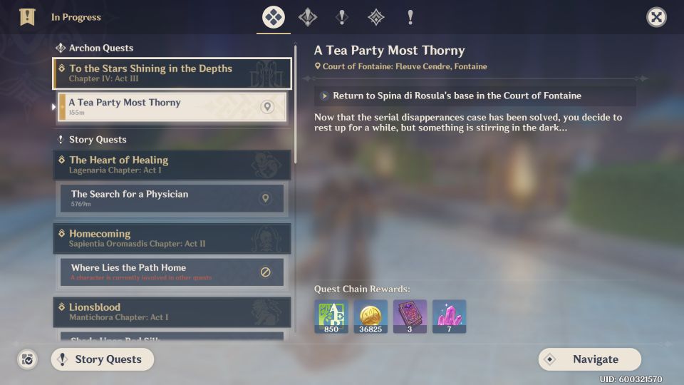 Genshin Impact: A Tea Party Most Thorny Walkthrough
