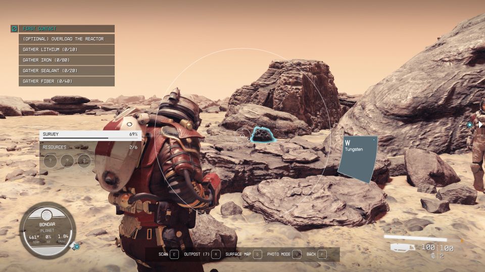 Starfield: How To Find Tungsten (Location)