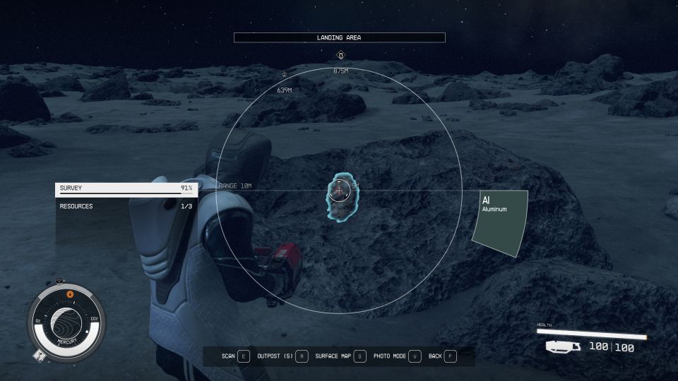 Starfield: aluminum location