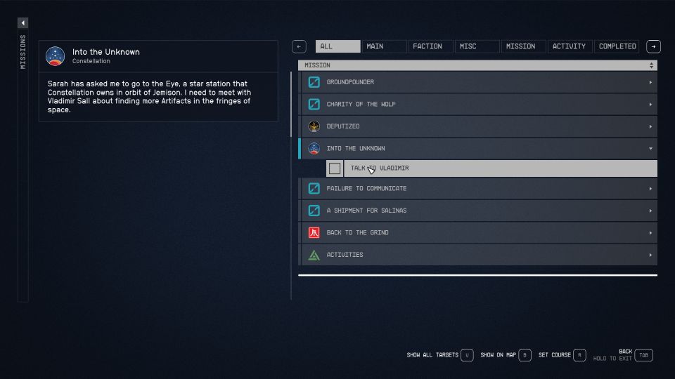 Starfield: Into The Unknown Walkthrough & Guide