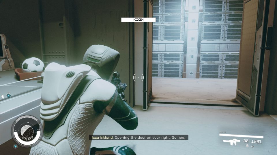 Starfield: All That Money Can Buy stealth way to next floor