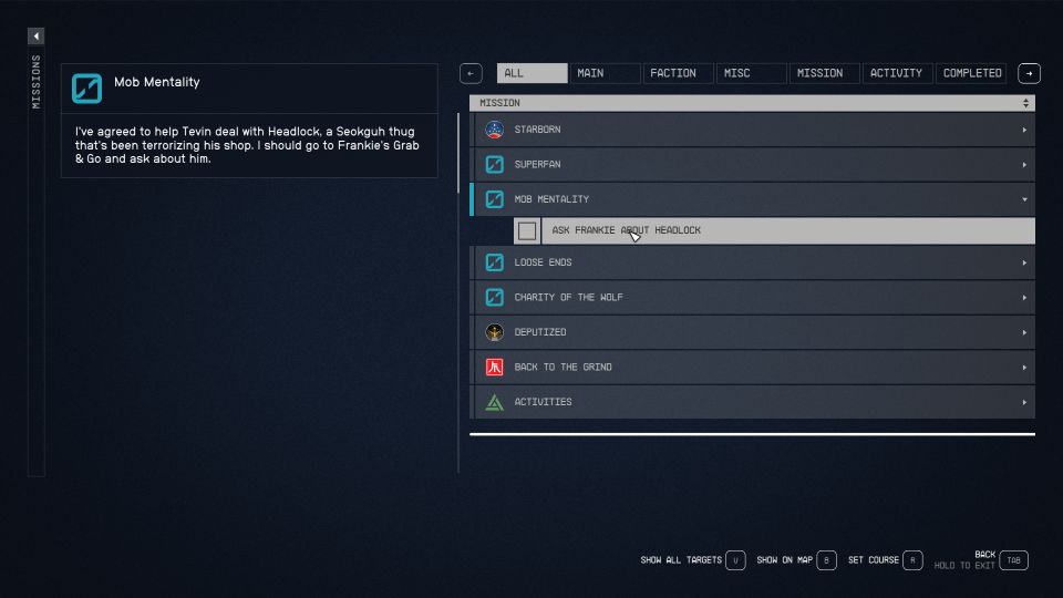Starfield: Mob Mentality Walkthrough And Guide