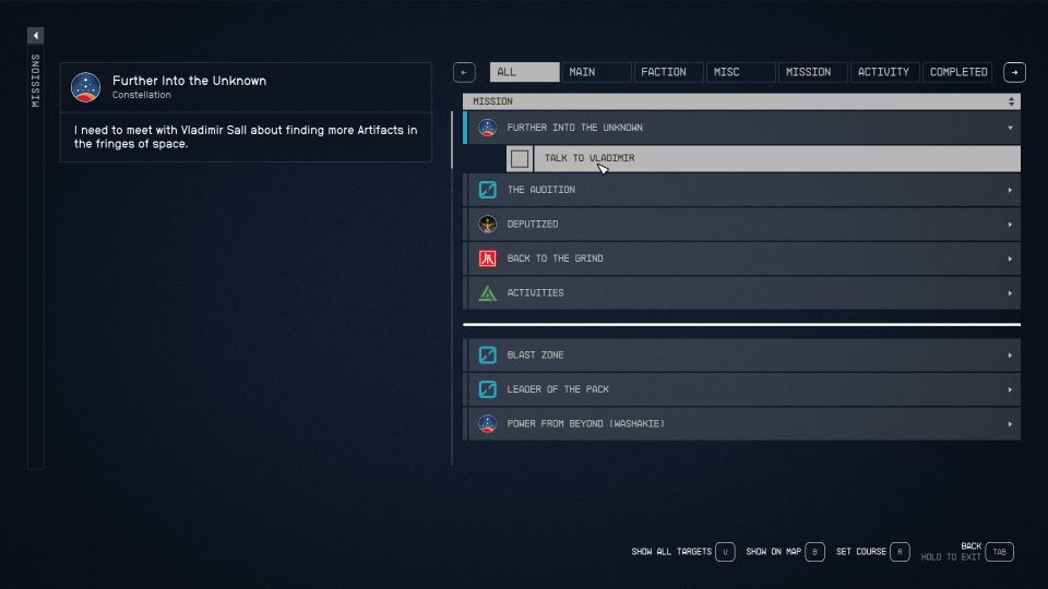 Starfield: Further Into The Unknown Walkthrough & Guide