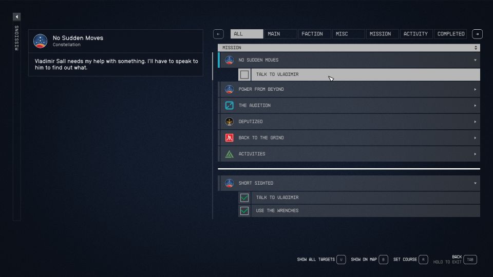 Starfield: No Sudden Moves Walkthrough & Guide