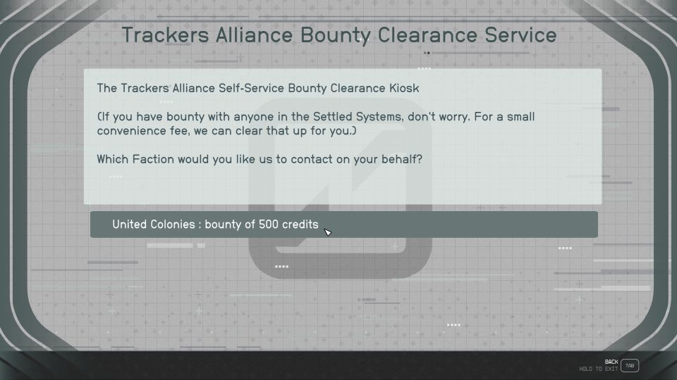 Starfield: How To Find The Terminal To Clear Your Bounty