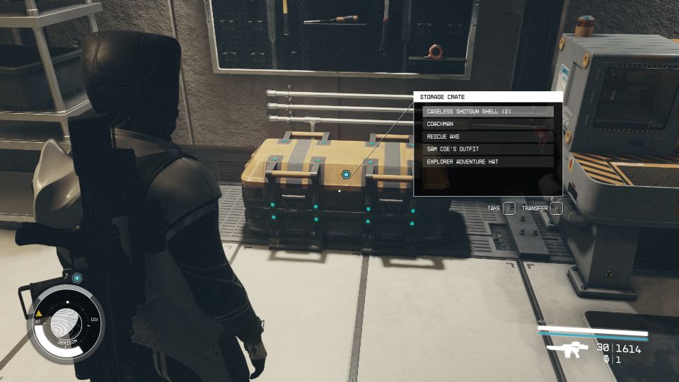 Starfield: Companion's Belongings
