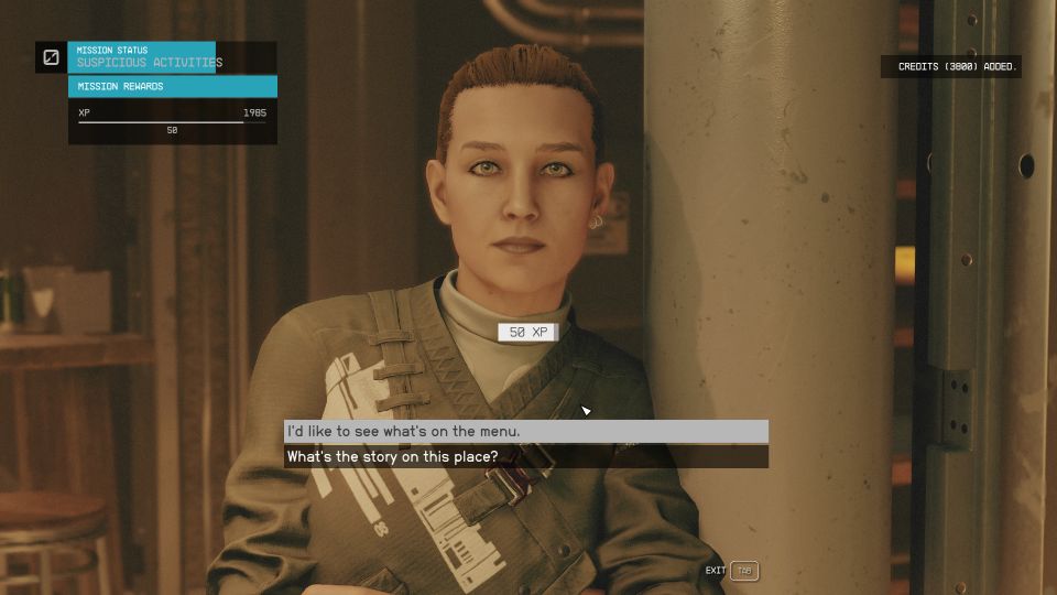Starfield: Suspicious Activities