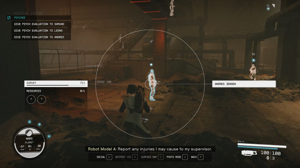 Starfield: Psyched Mission Walkthrough