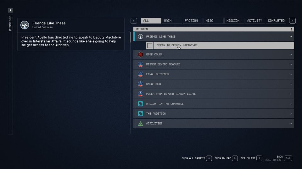 Starfield: Friends Like These Walkthrough & Guide