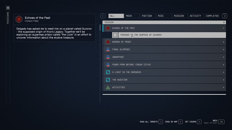 Starfield: Echoes Of The Past Walkthrough & Guide