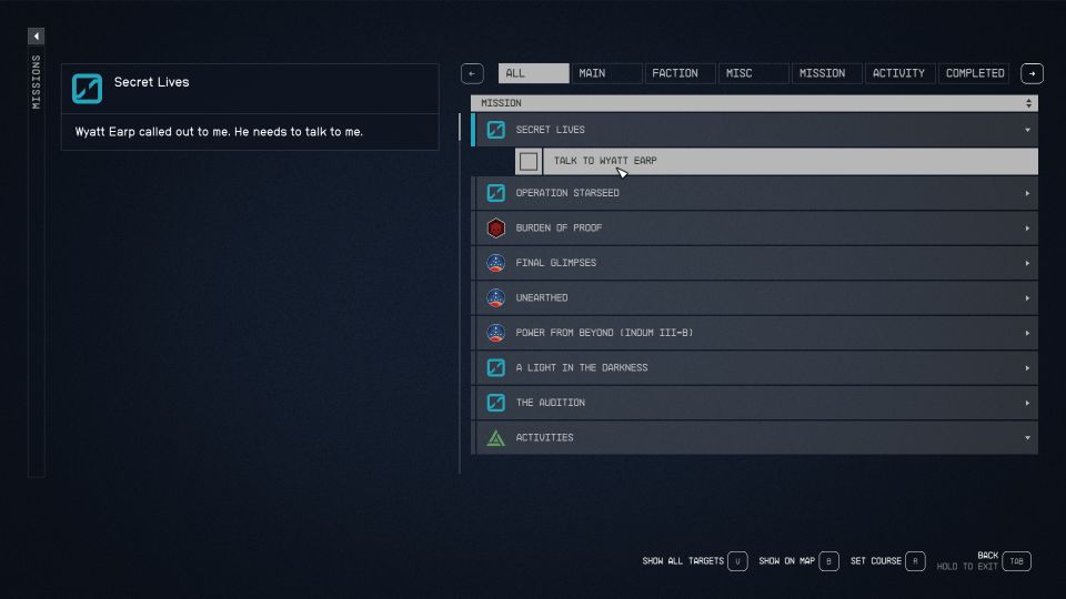 Starfield: Secret Lives Walkthrough & Guide