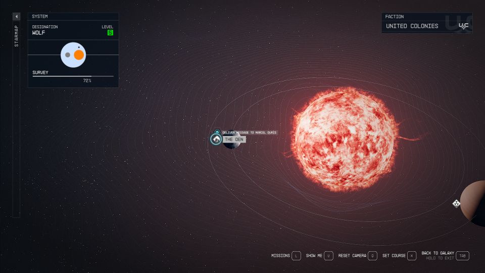 Starfield: Deliver Message To Marcel Duris