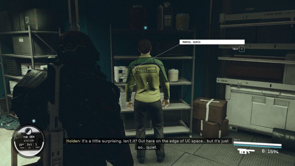 Starfield: Deliver Message To Marcel Duris wiki and guide