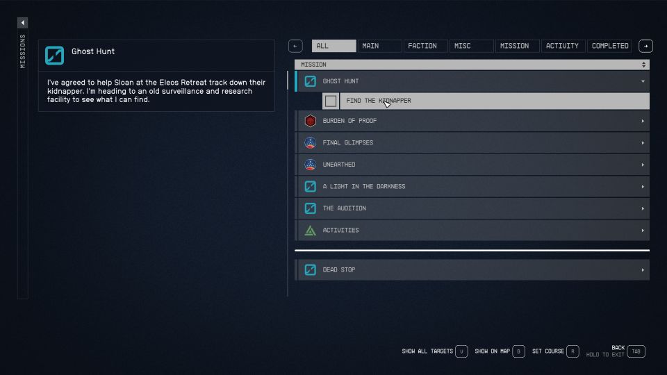 Starfield: Ghost Hunt Walkthrough & Guide
