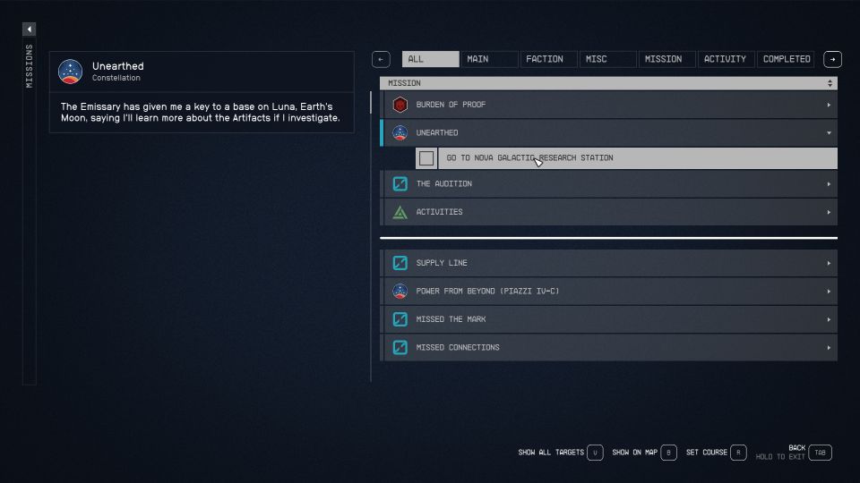 Starfield: Unearthed Mission Walkthrough & Guide